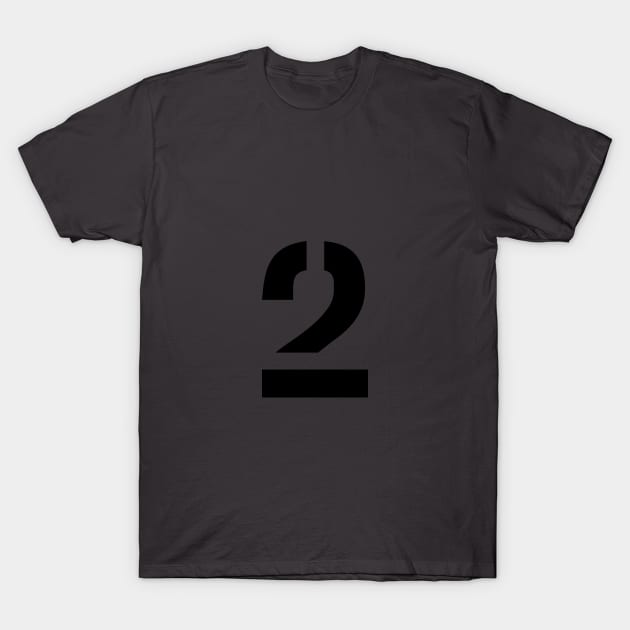 The Two T-Shirt by ben@bradleyit.com